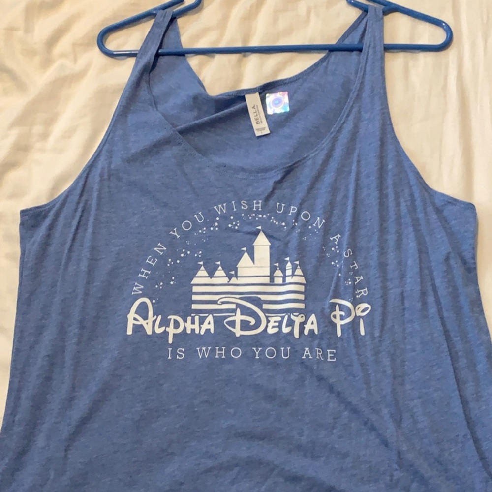 Disney inspired Alpha Delta Pi Bella tank